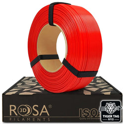 Rosa3D - PLA Starter - Rouge (Red) - 1,75 mm - 1 kg Refill avec RFID Tiger Tag