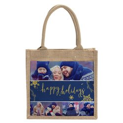 MissKraft - Sublimation - Sac En Jute - 27 x 25 x 10 cm