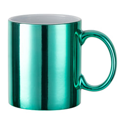 MissKraft - Sublimation - Mug en Céramique -Turquoise Métalisé - 330 ml