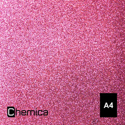 Chemica - Bling Bling Star - Rose Foncé (Dark Pink) - 30 x 20 cm