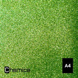 Chemica - Bling Bling Star - Vert Kiwi (Kiwi) - Feuille 30 x 20 cm