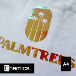 Film thermocollant Holographique Rose Rouge Chemica