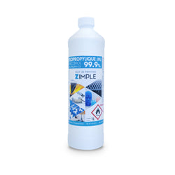 Zimple3D - 1 L Isopropanol 99,9% en bouteilles de 1 litre