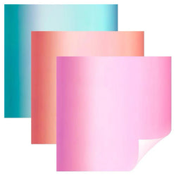 Cricut - Assortiment Vinyles Holographiques - Opale/Rose/Bleu