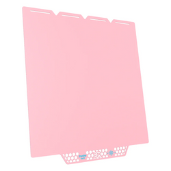 BIQU - Plateau CryoGrip Pro - Snapmaker U1 - Rose glacé fin - (Glacier Fine Textures)