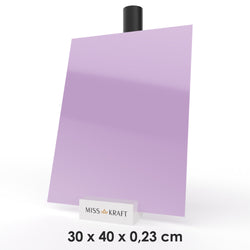 Plaque acrylique MissKraft - Lavande