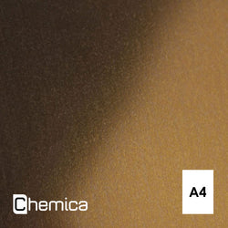 Chemica - Metallic - Bronze - Feuille 30 cm x 20 cm