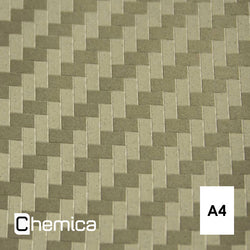 Chemica - Carbon - Or (Gold) - Feuille 30 cm x 20 cm