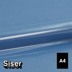 Siser - Basic Flex - Feuille A4 Thermocollant - (A0099) Or Bleu - 20 x 30 cm