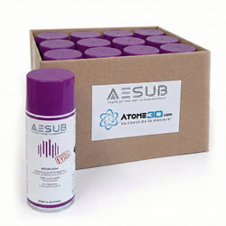 AESUB - Pack de 12 Spray Matifiant 400 ml - Violet