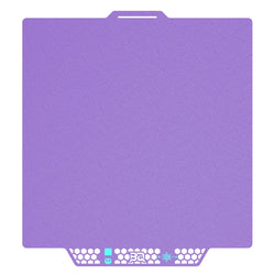 BIQU - Plateau CryoGrip Pro - Bambu Lab X1/X2/P1/P2/A1 - Violet glacé fin - (Glacier Fine Textures)