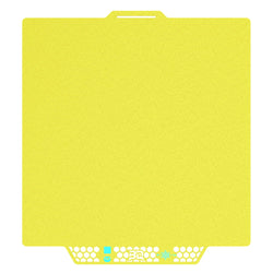 BIQU - Plateau CryoGrip Pro - Bambu Lab X1/P1/P2/A1 - Jaune glacé fin - (Glacier Fine Textures)