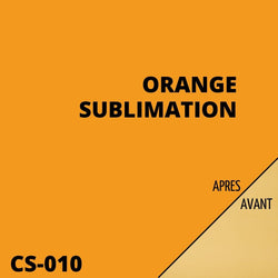 papier sublimation orange atome3d infusible ink