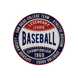 Craft Express - Sublimation - Patch Thermocollant en Tissu - Rond - 7 cm