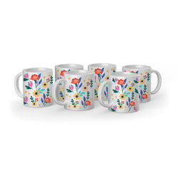 Cricut - Mug en céramique - blanc - 15 oz / 425 ml (lot 6 Mugs)