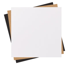 Cricut - 30 Papiers Carton Kraft Assortis - 30 x 30 cm