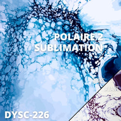 feuille atome3d sublimation motif polaire infusible ink