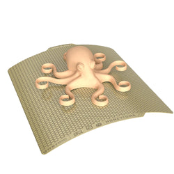 BIQU - Plateau d'impression texturé Dual pour X1/P1/P2/A1 - Nid d'abeille et Pied-de-poule (Honeycomb &amp; Houndstooth Patterns) - 257 x 257 mm