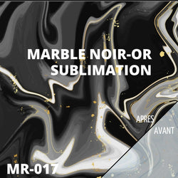 feuille 30x30 cm atome3d sublimation  infusible ink noir or