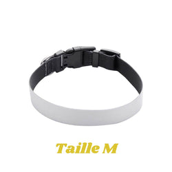 MissKraft - Sublimation - Collier pour chien - Taille M - 2,5 x 56 cm