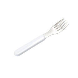 Craft Express- Sublimation - Lot Fourchette & Cuillière Métal pour Enfant  - Blanc