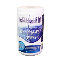 Monocure3D - ResinAway Ezy-Wipes - Lingettes Nettoyantes Résine - 100 pièces