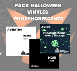 Pack Halloween - AVERY 500 - Vinyle 30 cm - Phosphorescent