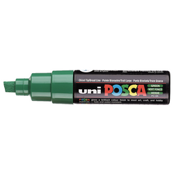 POSCA - Marqueur Pointe Biseautée Large - Vert Foncé