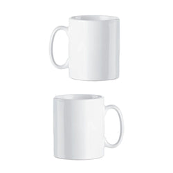 MissKraft - Lot de 2 Mugs pour Sublimation - 440 ml