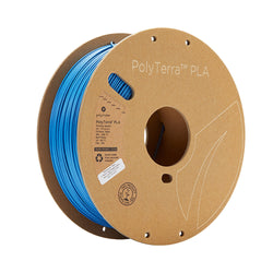 Polymaker - PolyTerra PLA - Bleu Saphir (Sapphire Blue) - 1.75 mm - 1 kg