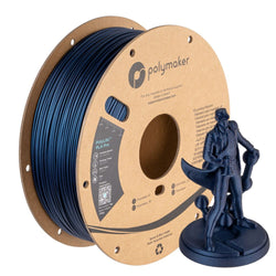 Polymaker - PolyLite Metallic PLA Pro - Bleu (Blue) - 1,75 mm - 1 kg