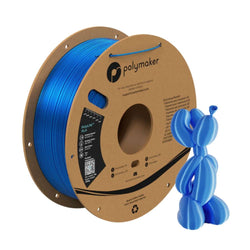 Polymaker - PolyLite Silk PLA - Bleu