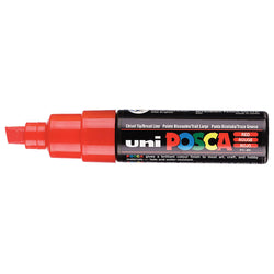 POSCA - Marqueur Pointe Biseautée Large - Rouge