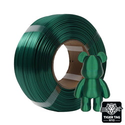 R3D - PLA High-Speed - Vert Soie (Silk Green) - 1,75 mm - 1 kg Refill avec RFID TigerTag