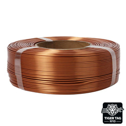 R3D - PLA High-Speed - Cuivre Soie (Silk Copper) - 1,75 mm - 1 kg Refill avec RFID TigerTag