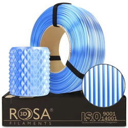 Rosa3D - PLA Magic Silk - Glacé (Frozen) - 1,75 mm - 1 kg Refill