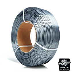 Rosa3D - PLA Silk - Acier (Steel) - 1,75 mm - 1 kg Refill avec RFID TigerTag