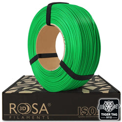 Rosa3D - PLA Starter - Vert Tendre (Juicy Green) - 1,75 mm - 1 kg Refill avec RFID TigerTag