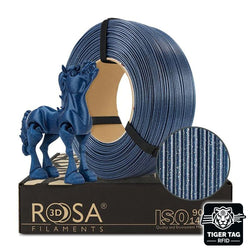 Rosa3D - PLA Galaxy - Bleu Marine (Navy Blue) - 1,75 mm - 1 kg Refill avec RFID TigerTag