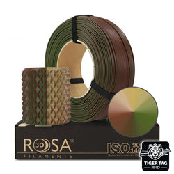 Rosa3D - PLA Magic - Camouflage (Army) - 1,75 mm - 1 kg Refill avec RFID TigerTag