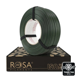 Rosa3D - PLA Starter - Vert Chasseur (Hunter Green) - 1,75 mm - 1 kg Refill avec RFID TigerTag