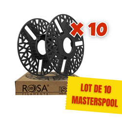 Rosa3D - Lot de 10 Masterspool Noires ♻️ Consignées 🌿