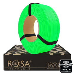Rosa3D - PETG Standard HS - Vert Fluo (Neon Green) - 1,75 mm - 1 kg Refill avec RFID TigerTag