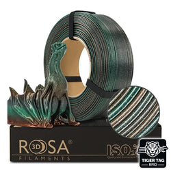 Rosa3D - PLA Galaxy - Arc-en-ciel Terra (Rainbow Terra) - 1,75 mm - 1 kg Refill avec RFID TigerTag