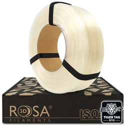 Rosa3D - PLA Starter - Naturel (Natural) - 1,75 mm - 1 kg Refill avec RFID TigerTag