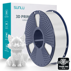 Sunlu - PETG - Blanc (White) - 1,75 mm - 1 kg avec RFID TigerTag