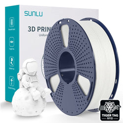 Sunlu - PLA - Blanc (White) - 1,75 mm - 1 kg avec RFID TigerTag