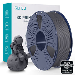 Sunlu - PLA Matte - Gris (Grey) - 1,75 mm - 1 kg avec RFID TigerTag