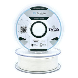 Tag3D - FilAcetate - Acétate Antibactérien Blanc - 1.75 mm - 1 kg