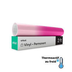 Cricut - Vinyle Thermoactif Froid - Fuchsia/Rose - 30 x 60 cm